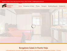 Tablet Screenshot of bungalowscalalu.com